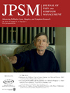 JOURNAL OF PAIN AND SYMPTOM MANAGEMENT封面